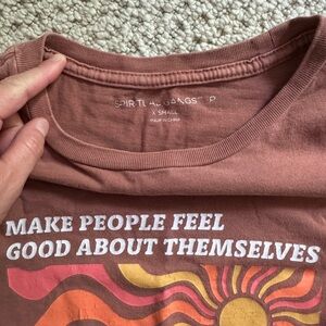 Spiritual Gangster Sunburst Graphic Tee